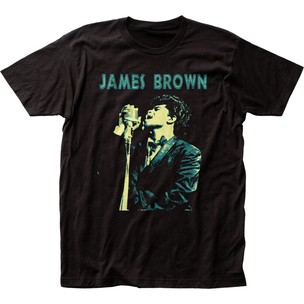 James Brown Men's T-Shirt - Size Large